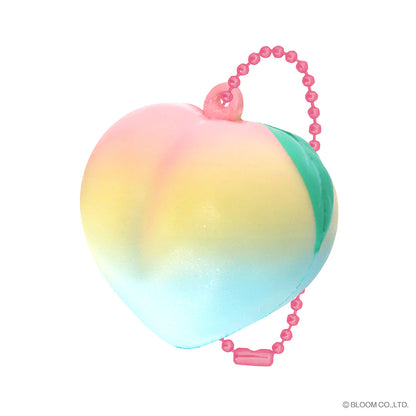 Authentic iBloom I Love Peach Baby Rainbow capsule peach squishy slow rising scented kawaii stress relief