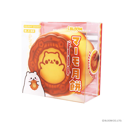 iBloom Squishy Marmo Moon Cake Toasty Scent Kawaii Soft Scented Slow Rising Stress Relief