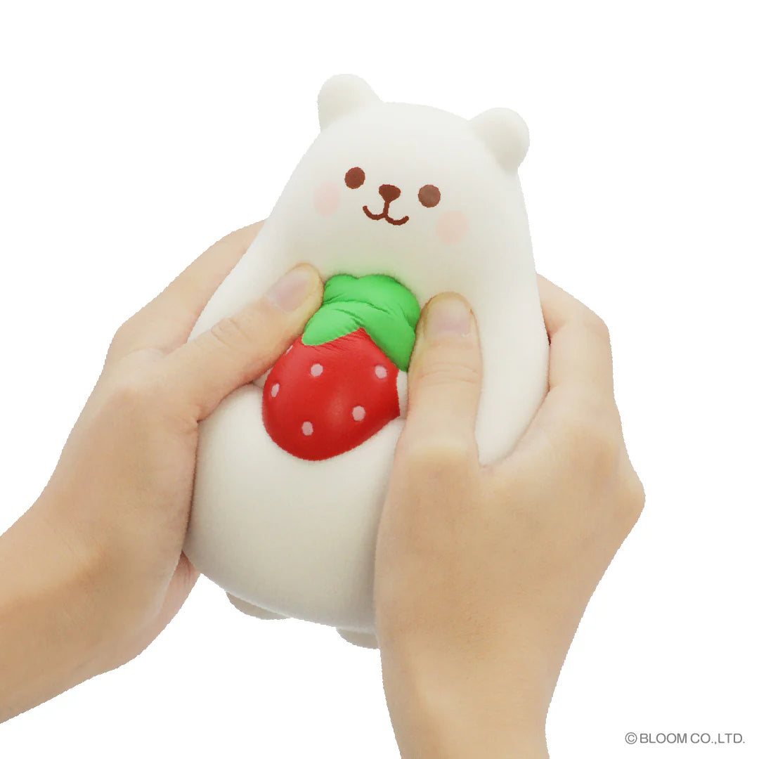 iBloom Squishy Marshmallow Bear Kawaii Soft Scented Slow Rising Stress Relief