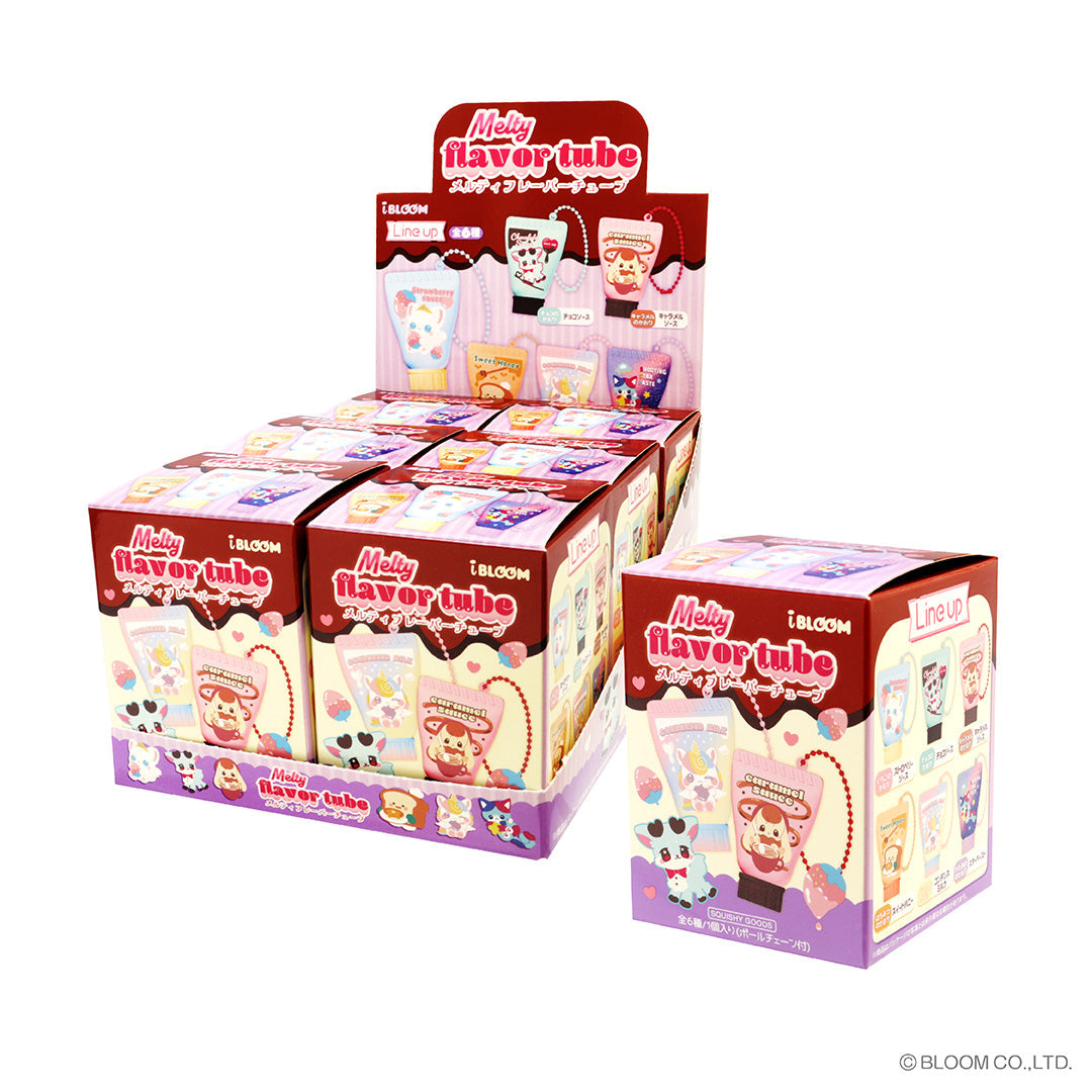 iBloom Squishy Melty Flavor Tube Blind Box Kawaii Soft Scented Slow Rising Stress Relief