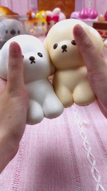 iBloom Squishy Fluffy Dog Kawaii Soft Scented Slow Rising Stress Relief