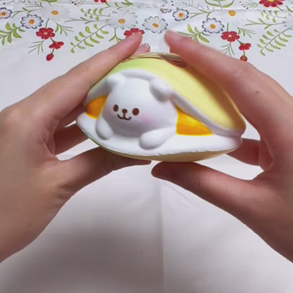 iBloom Squishy Fluffy Marmo Dorayaki Melon Kawaii Soft Scented Slow Rising Stress Relief