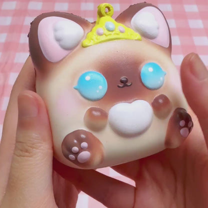 iBloom Squishy Chigiri Bread Angel Cat Kawaii Soft Scented Slow Rising Stress Relief