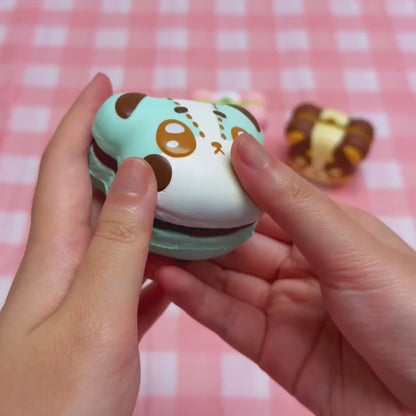 iBloom Squishy Mashlo Macaron Harajuku Bear Kawaii Soft Scented Slow Rising Stress Relief