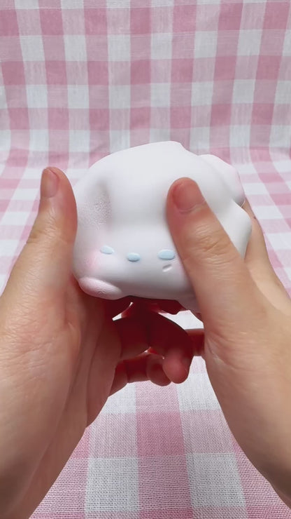 iBloom Squishy Good Night Puchi Puchi Zzz Milky Scent Kawaii Soft Scented Slow Rising Stress Relief