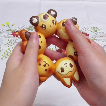 iBloom Squishy Mocchiri Ring Bread Mini Kawaii Soft Scented Slow Rising Stress Relief