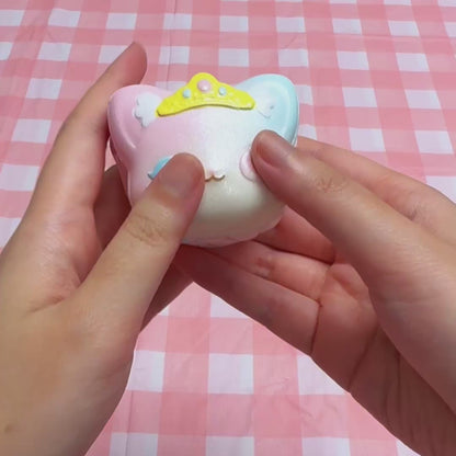iBloom Squishy Angel Cat Macaron Kawaii Soft Scented Slow Rising Stress Relief