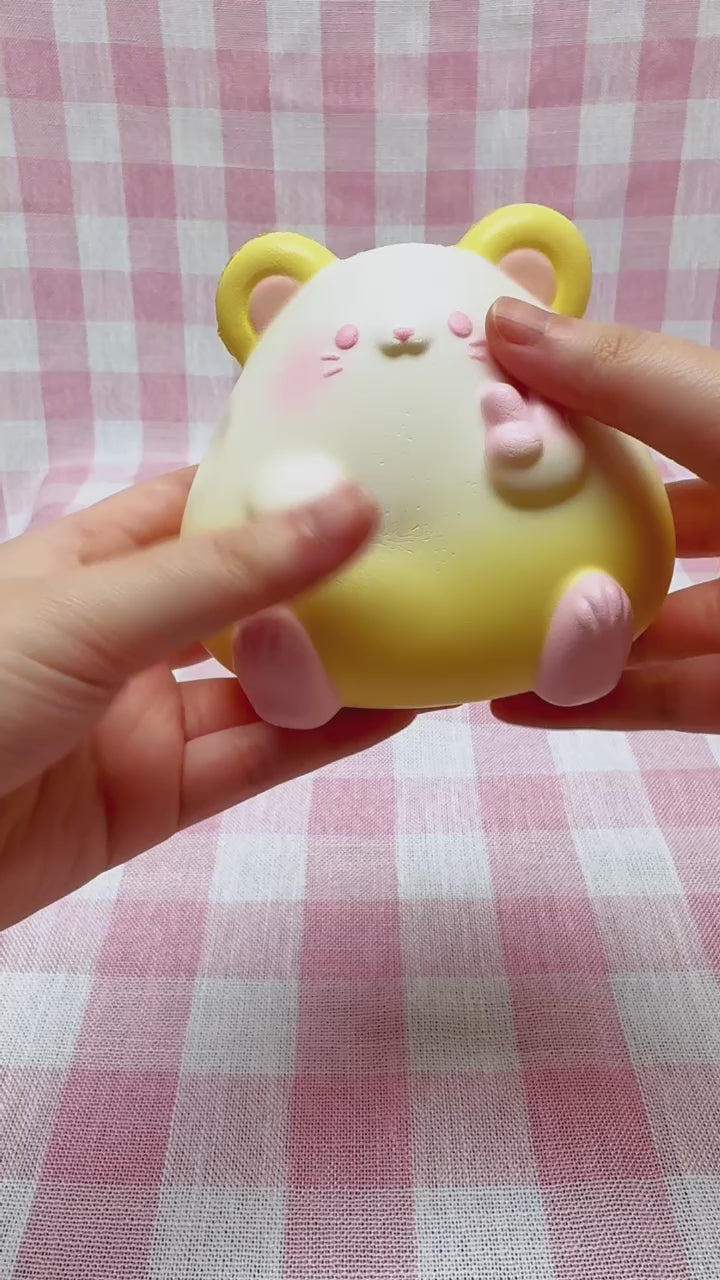 iBloom Squishy Cheese Mouse Kawaii Soft Scented Slow Rising Stress Rel