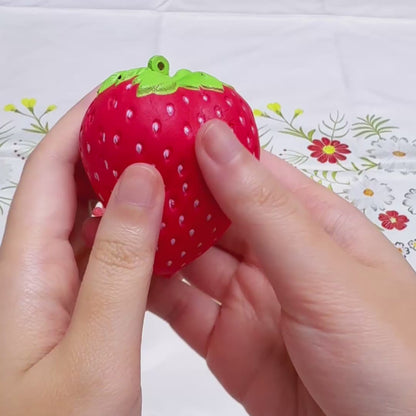 iBloom Squishy I Love Strawberry Princess Red Kawaii Soft Scented Slow Rising Stress Relief