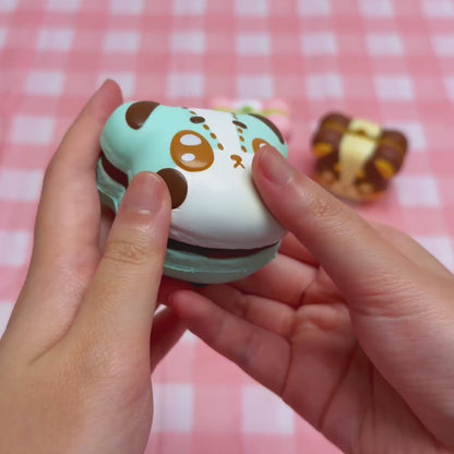 iBloom Squishy Mashlo Macaron Harajuku Bear Kawaii Soft Scented Slow Rising Stress Relief