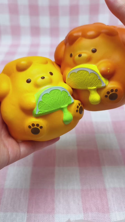 iBloom Squishy Karaage-Inu Citrus Garnish Kawaii Soft Scented Slow Rising Stress Relief