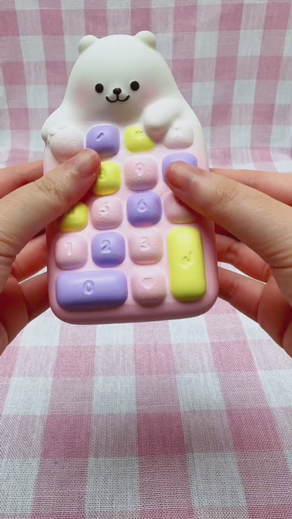 iBloom Squishy Marmo Numeric Keypad Kawaii Soft Scented Slow Rising Stress Relief