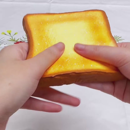iBloom Squishy Milk Toast (Remake) Kawaii Soft Scented Slow Rising Stress Relief