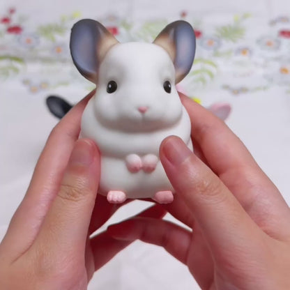 iBloom Squishy Chubby Fluffy Chinchilla Kawaii Soft Scented Slow Rising Stress Relief