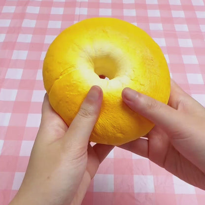 iBloom Squishy Bagel Kawaii Soft Scented Slow Rising Stress Relief
