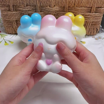 iBloom Squishy Ice Cream Bunny MELLO Kawaii Soft Scented Slow Rising Stress Relief