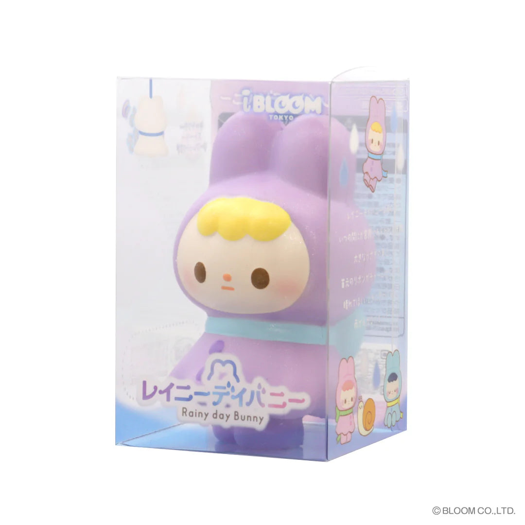 iBloom Squishy Rainy Day Bunny Kawaii Soft Scented Slow Rising Stress Relief