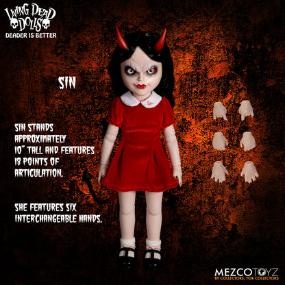 Living Dead Dolls Sin The Return of The Living Dead Dolls Action Figure