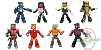 Diamond Select Toys Marvel NOW Minimates BMB Counter Display Action Figures