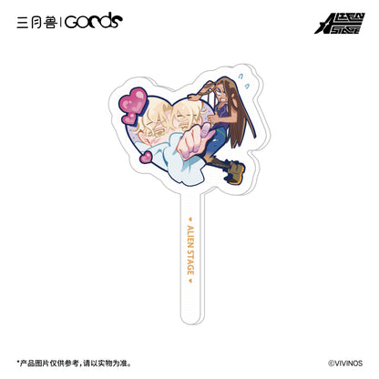 ALIEN STAGE DLC Fruity Heart Hyuna & Luka Acrylic Photo Stick Anime Merch